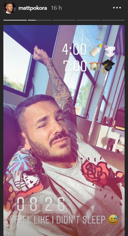 Matt Pokora plaisante sur sa nouvelle vie de papa !