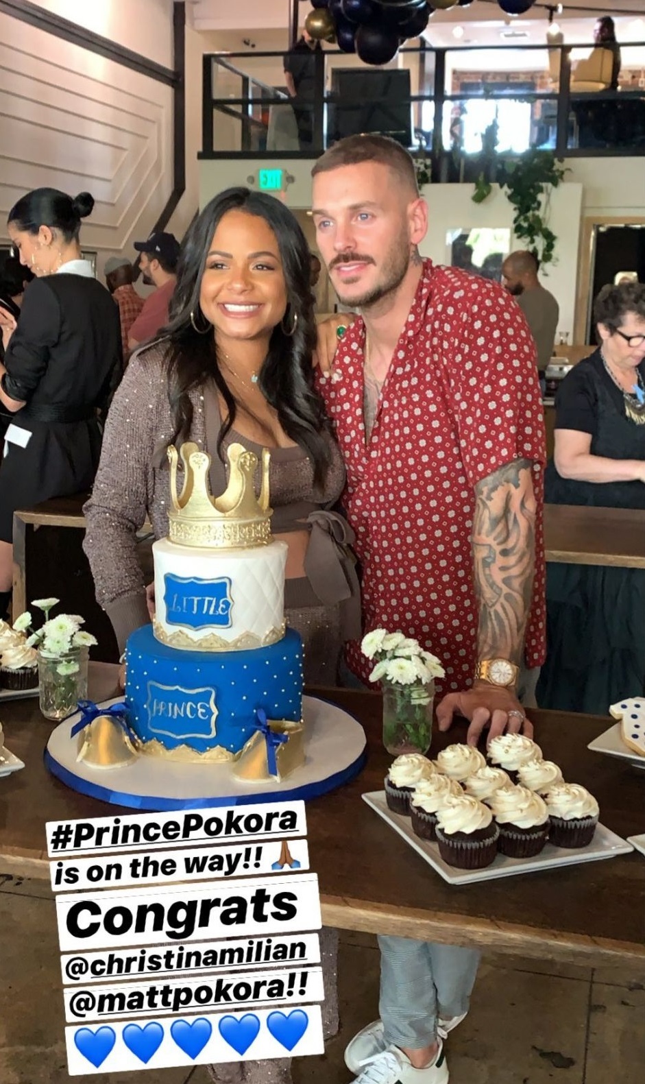 Matt Pokora et Christina Milian bientôt parents : Le prénom de leur bébé dévoilé ?