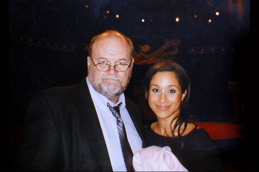  Meghan Markle et Thomas Markle @Image extraite du documentaire "Thomas Markle : My story" -