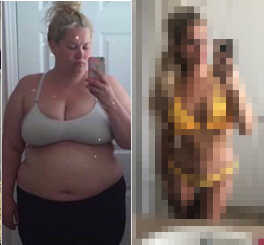 Addict aux fast-foods, elle perd 70 kilos après un événement traumatisant