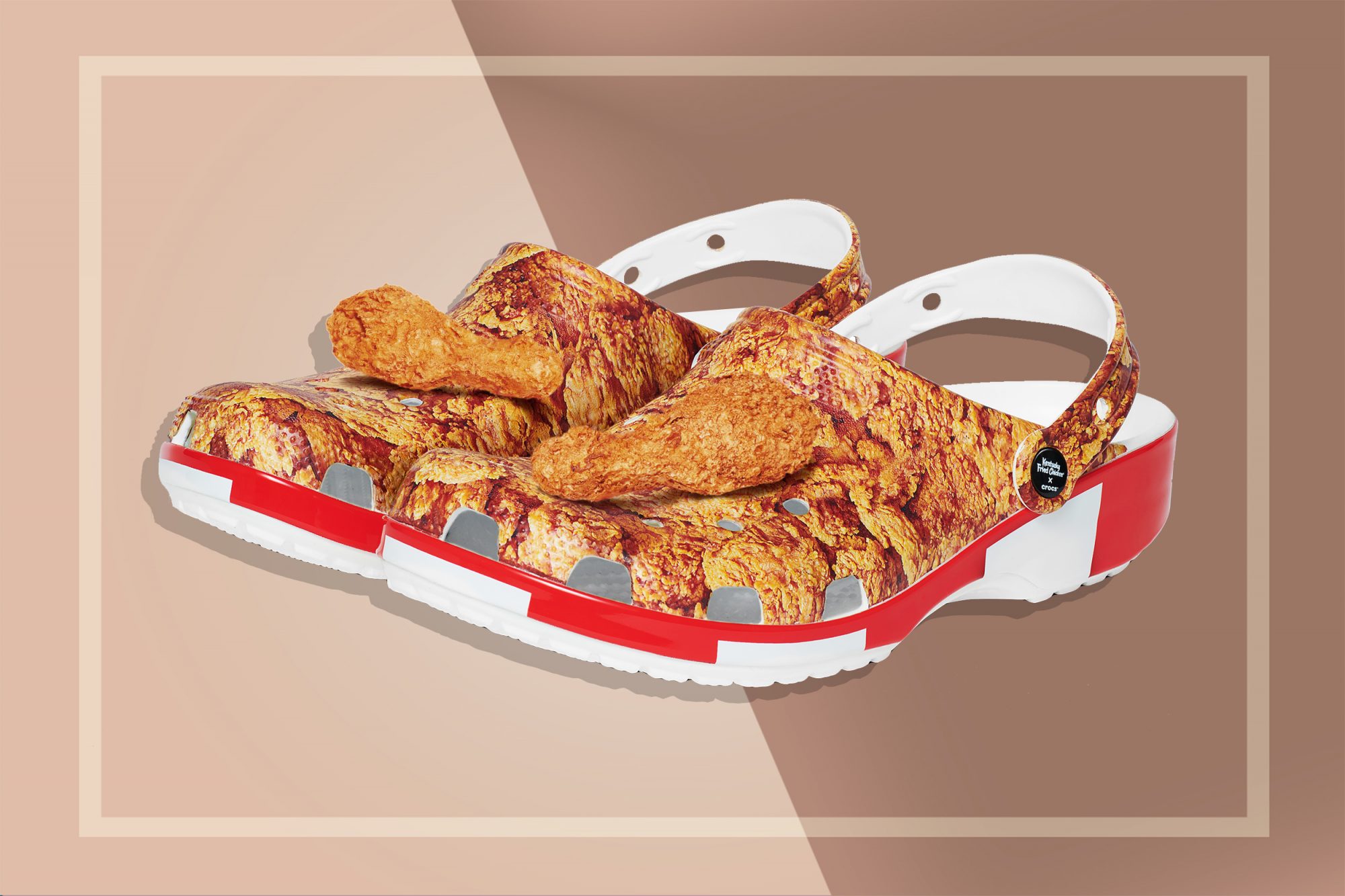 Crocs et KFC créent des chaussures qui sentent le poulet !