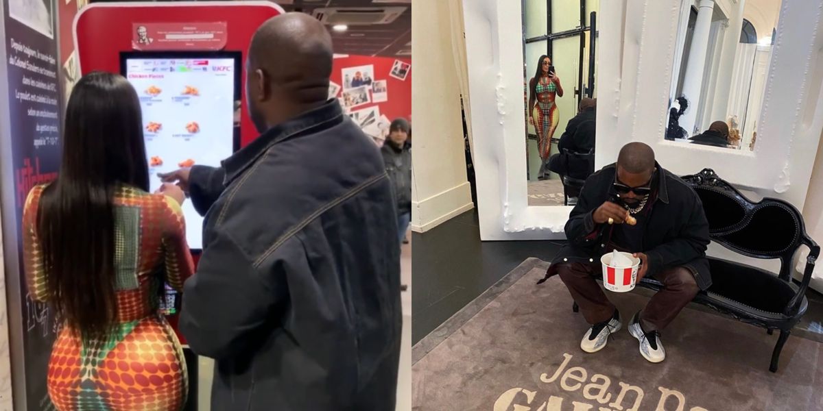 Kim Kardashian et Kanye West au KFC : le fast-food les remercie d'une drôle de manière !