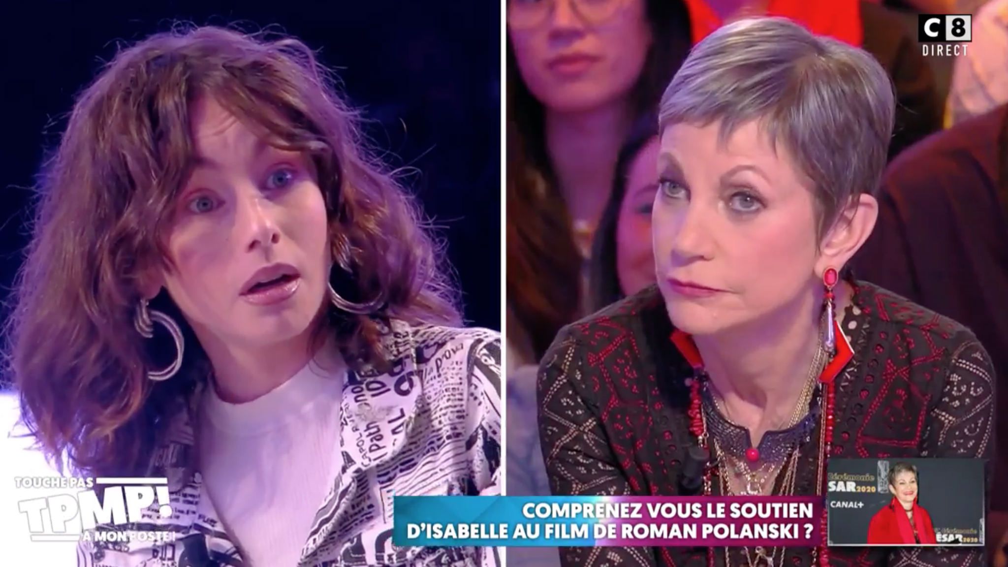 Affaire Polanski : Isabelle Morini-Bosc et une ex-candidate de Secret Story s’emportent !