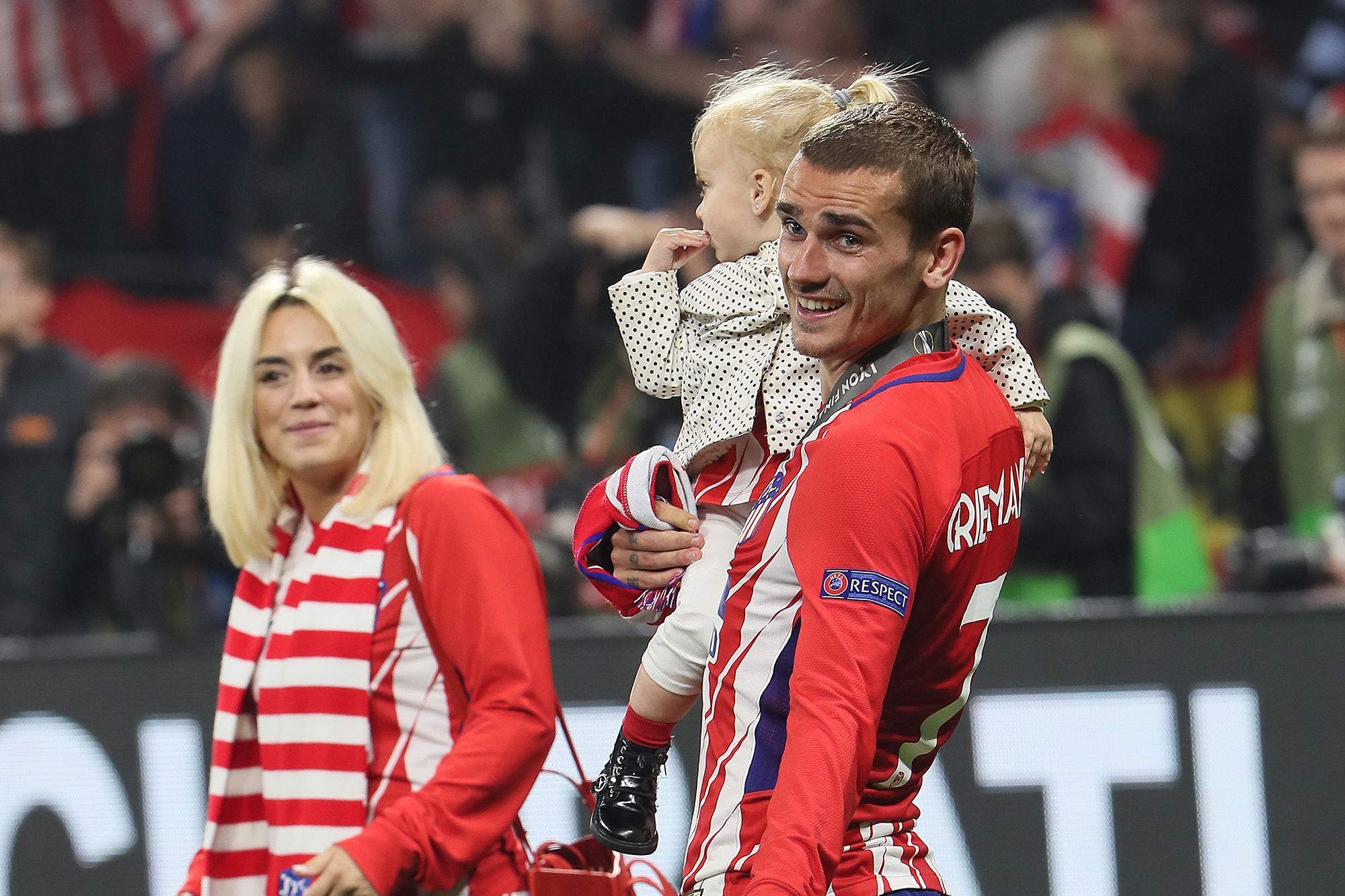 Antoine Griezmann : Erika Choperena lui adresse une touchante déclaration d'amour