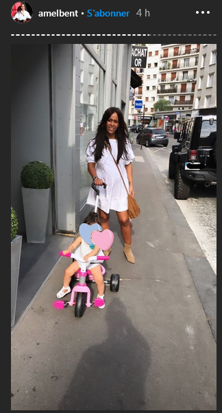 Amel Bent nostalgique de sa deuxième grossesse, elle partage des photos !