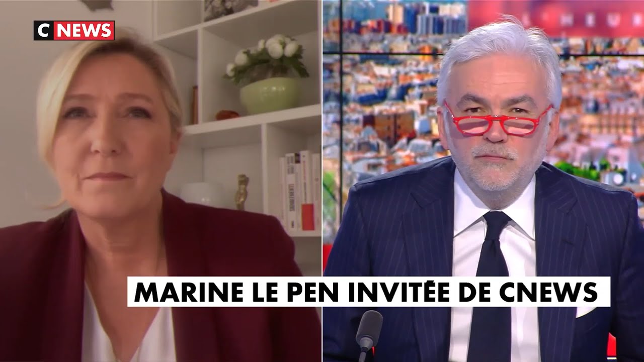 Marine Le Pen et Pascal Praud : Leur vif échange sur CNews