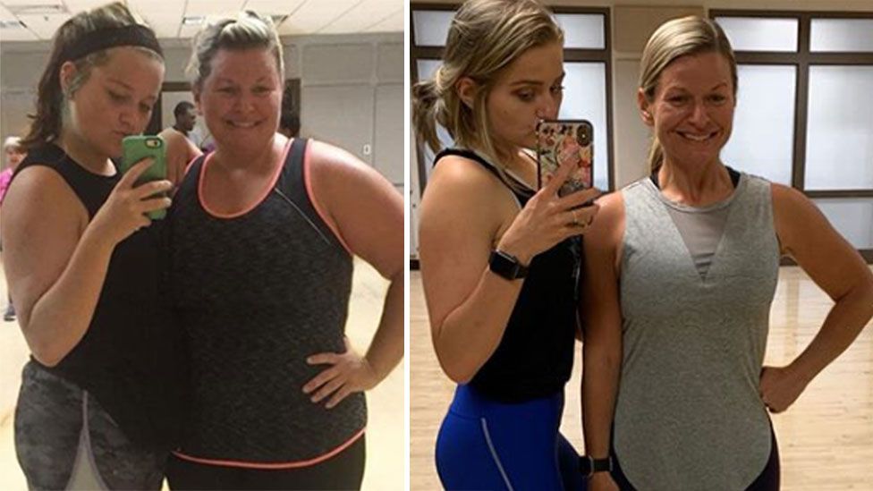 Avant/Après : Mère et fille perdent plus de 83 kilos à elles deux