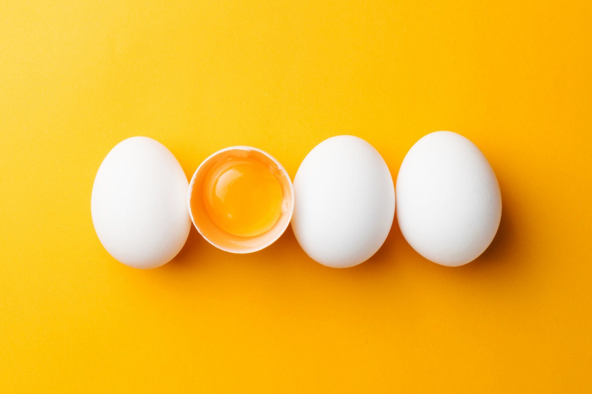 Ces jaunes d’œufs ont une couleur très particulière