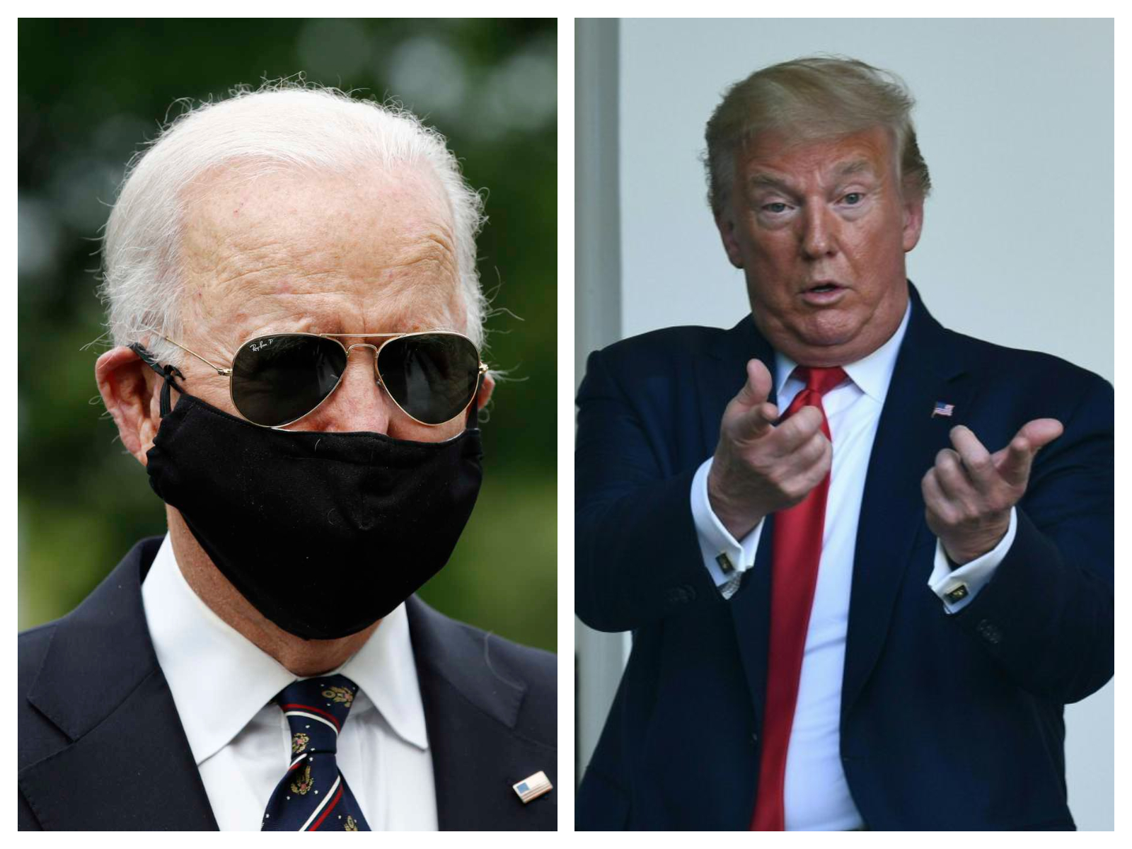 Donald Trump est un &quot;parfait crétin&quot; selon son rival Joe Biden