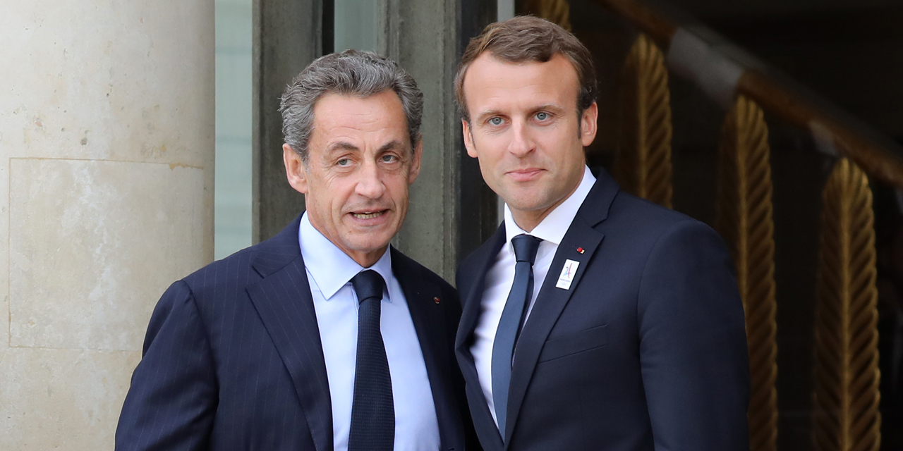  Emmanuel Marcon et Nicolas Sarkozy @DR