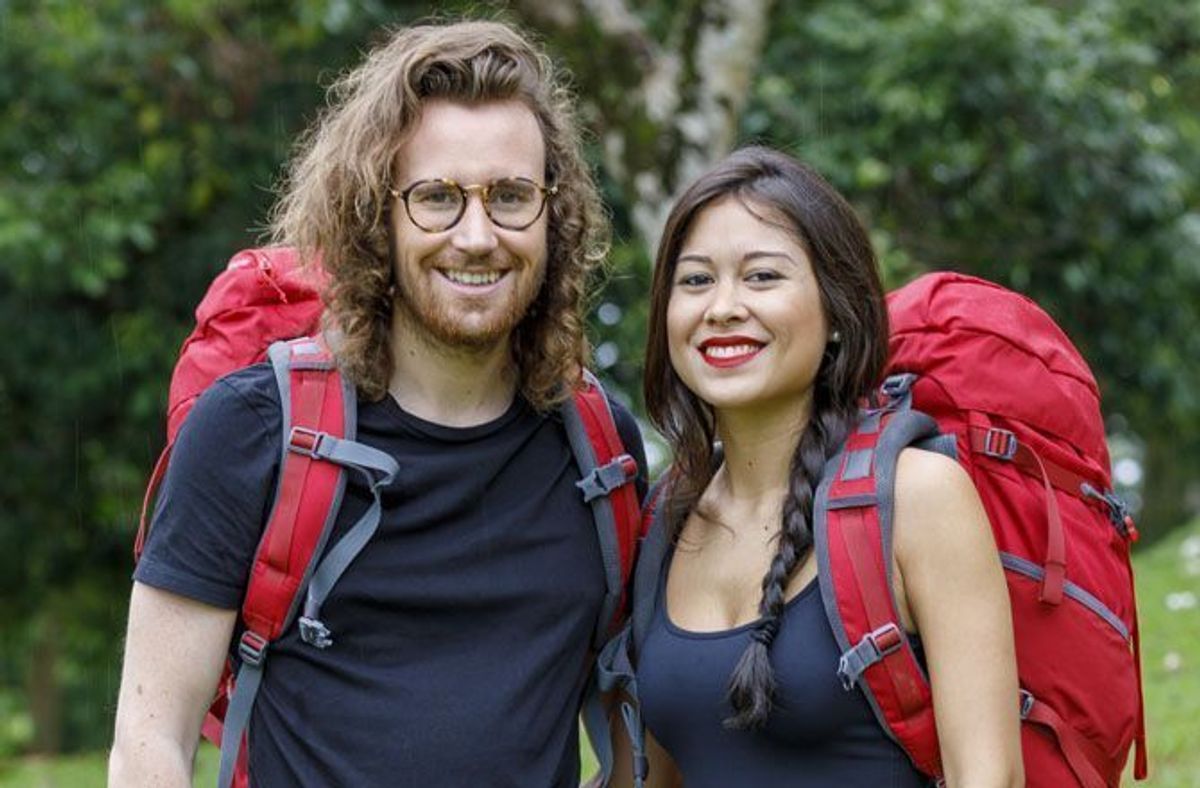  Alizée et Maxime lors de leurs deuxième participation à Pékin Express @M6