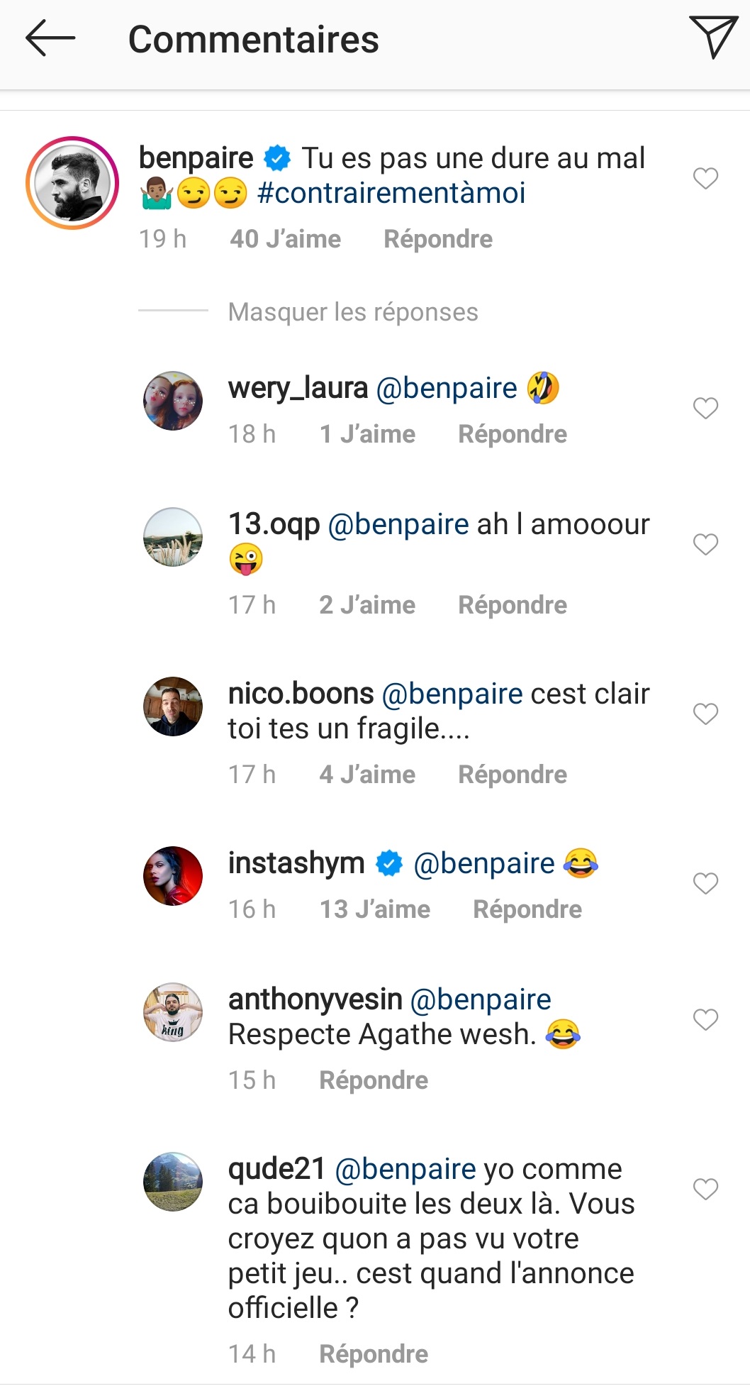 Shym : Ce commentaire de son ex, Benoît Paire, qui fait jaser !