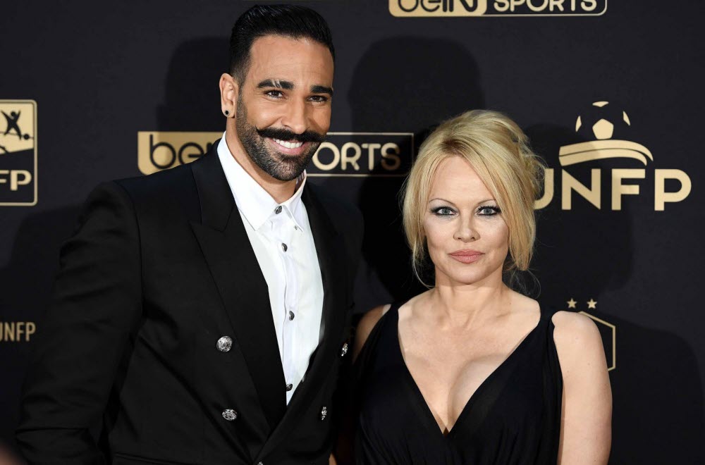  Adil Rami et Pamela Anderson @DR