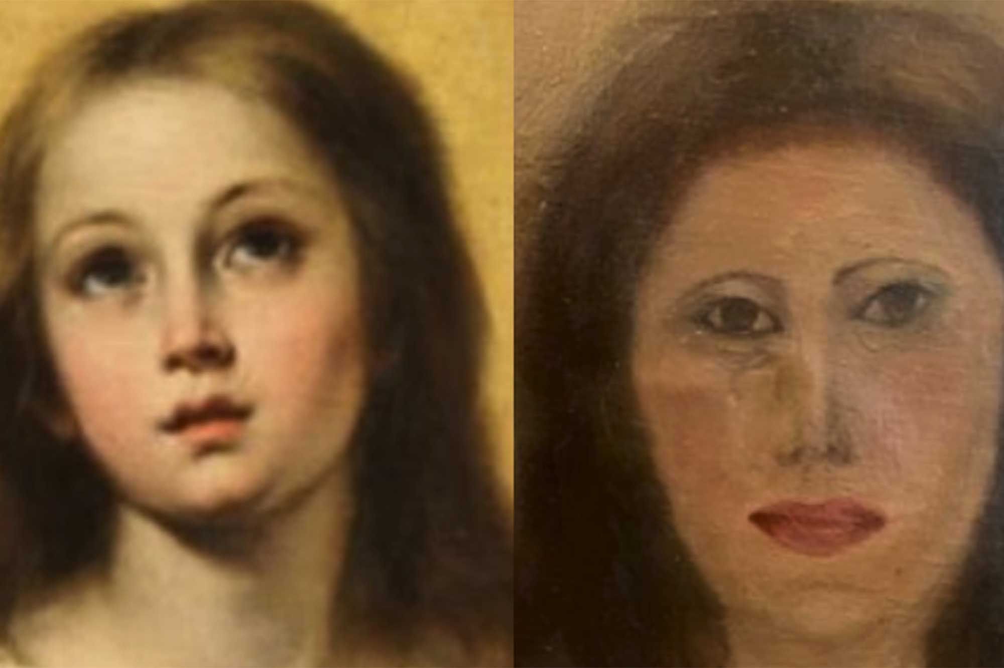 Espagne : La restauration d'un tableau représentant la Vierge tourne (à nouveau) au drame