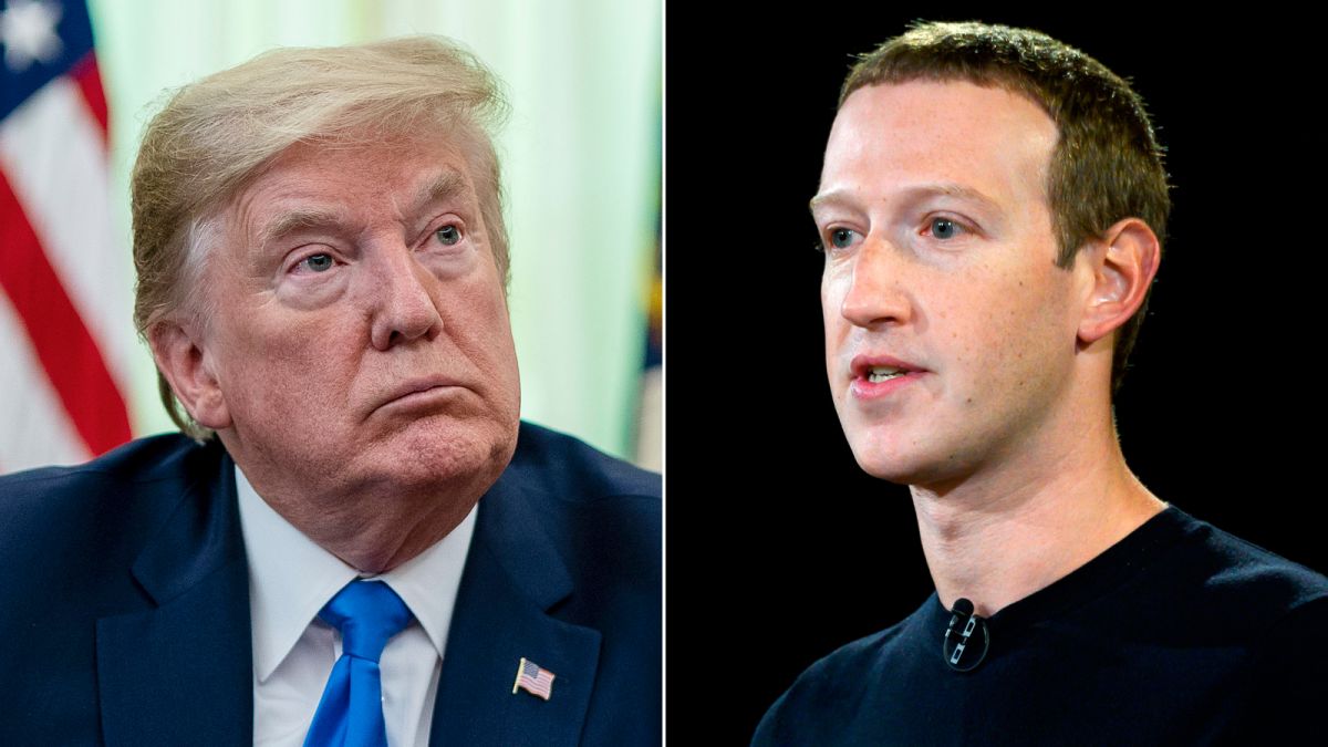 Face à Donald Trump, des salariés de Facebook soutiennent Twitter