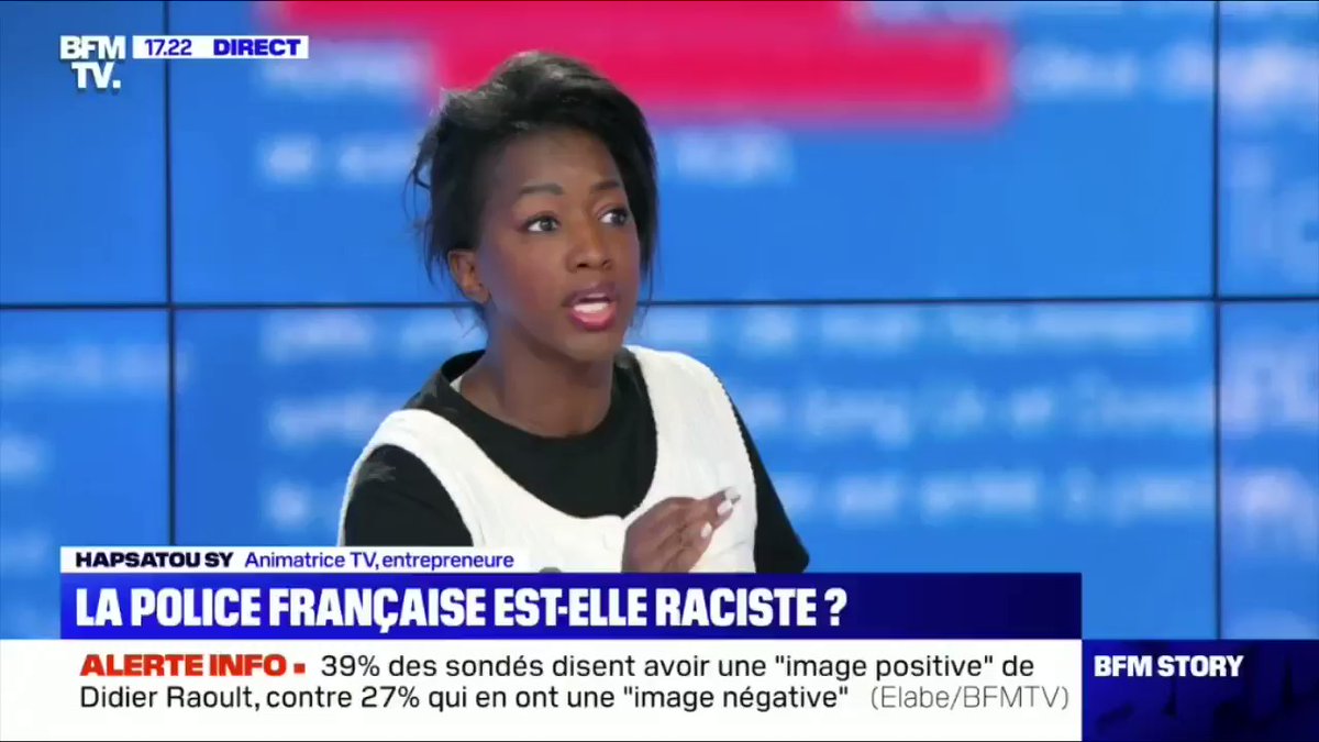 Hapsatou Sy : Violences policières et racisme, son discours sur BFMTV encensé sur la Toile