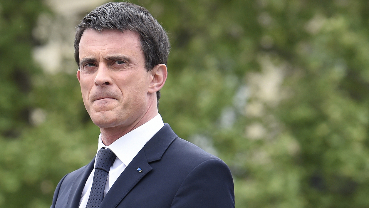  Manuel Valls @AFP