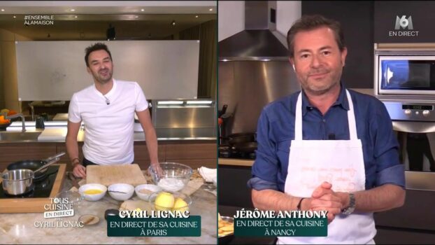 Cyril Lignac et Jérôme Anthony @ Tous en cuisine/M6