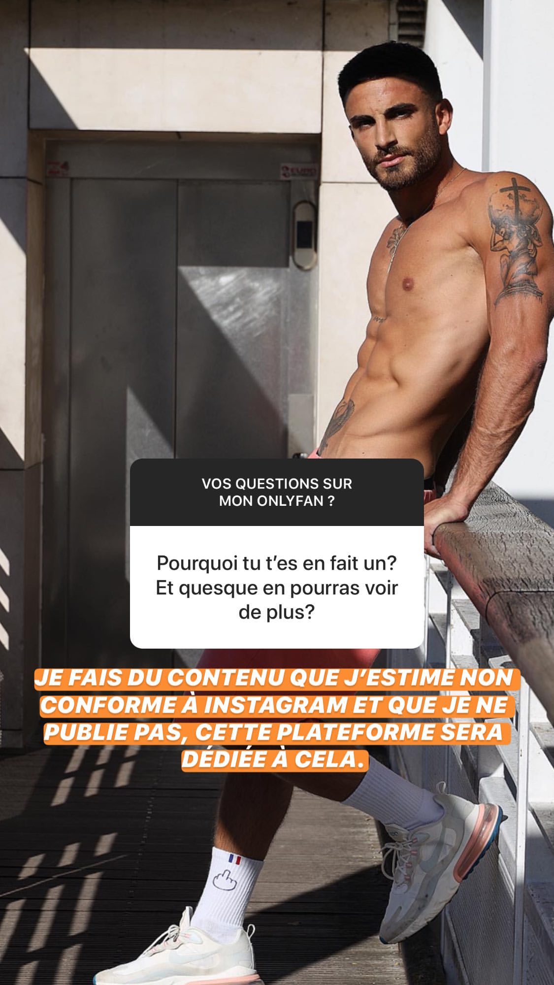 Antoine Goretti ouvre un compte OnlyFans : "Si tu trouves que je suis une s*lope, libre à toi"