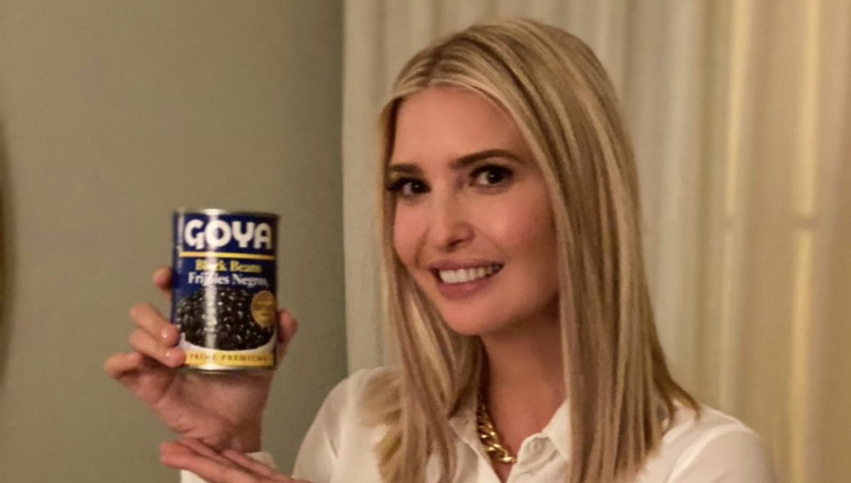 Ivanka Trump &amp; Goya : Ce placement de produit qui ne passe pas !