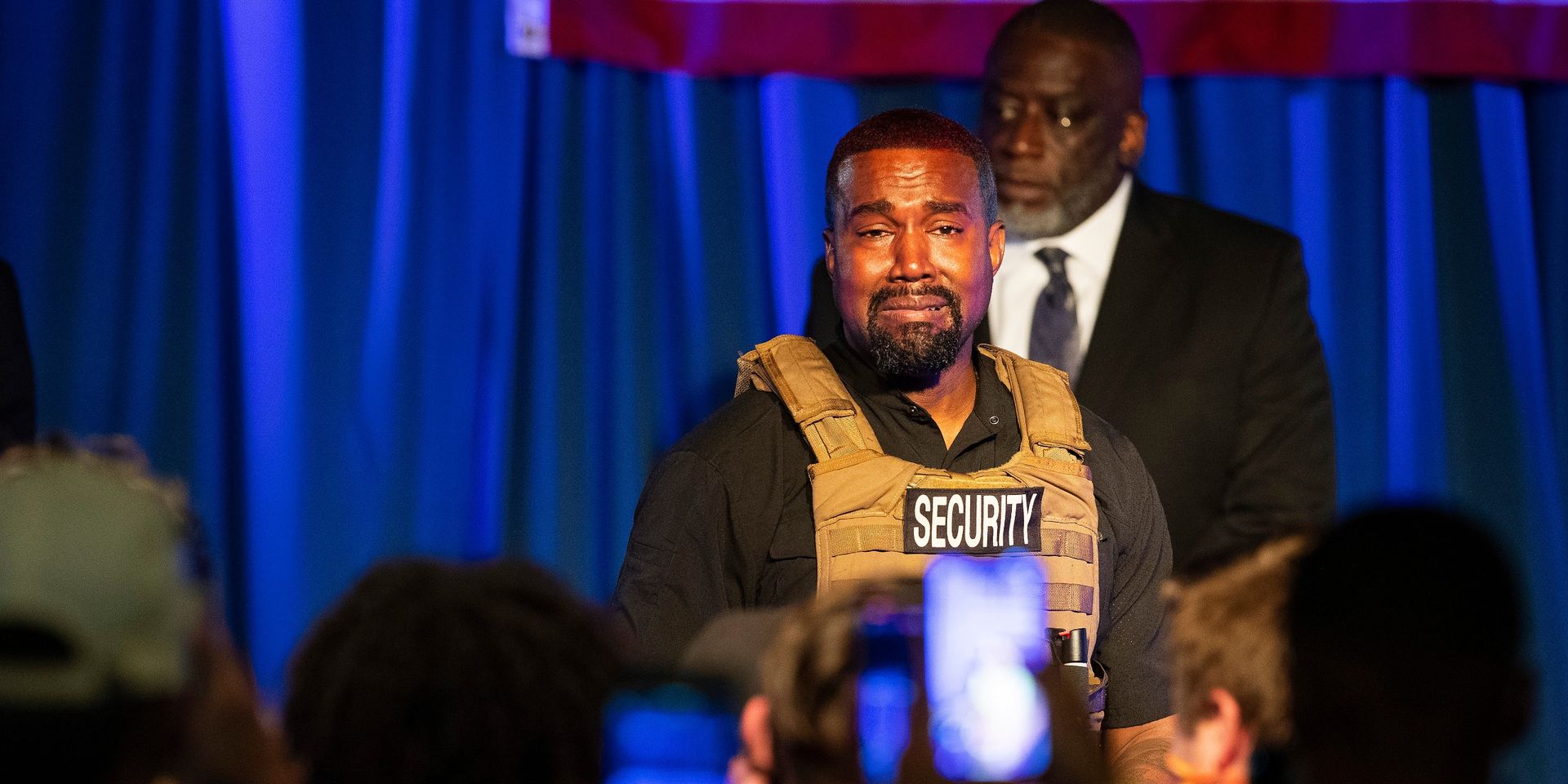 Kanye West candidat à la présidentielle américaine : Gros malaise pour son premier meeting