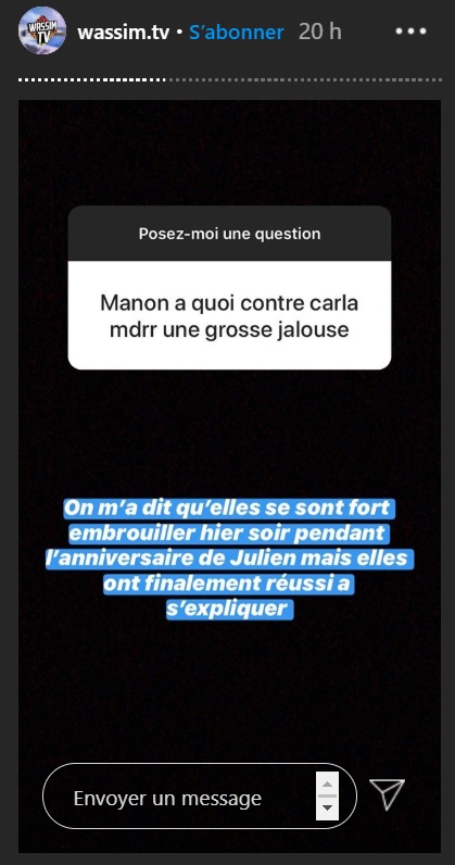 LMvsMonde5 : Carla Moreau et Manon Marsault règlent leurs comptes sur le tournage de l'émission