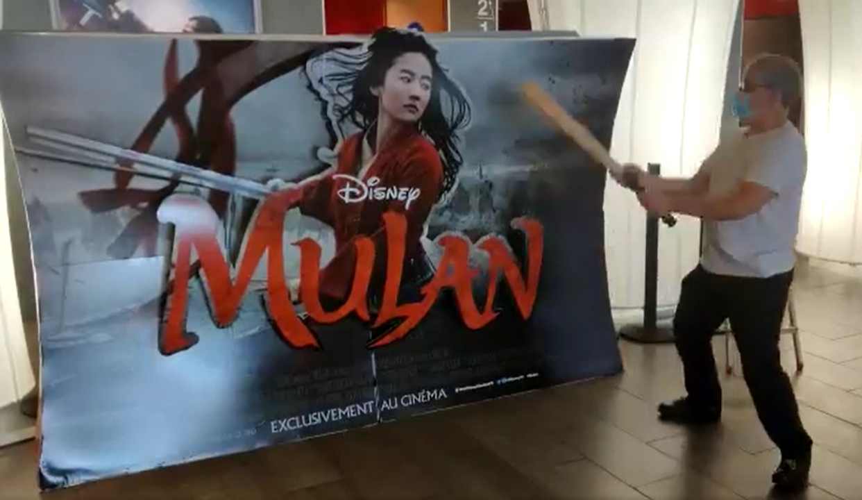 Annulation de &quot;Mulan&quot; au cinéma : un patron de cinéma pète les plombs