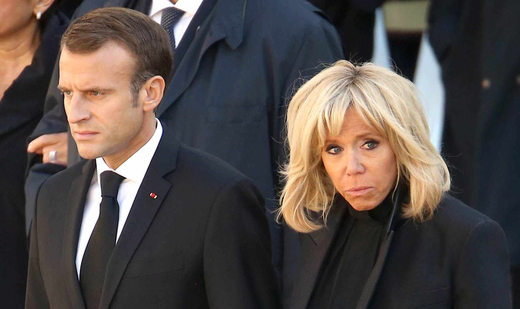  Brigitte et Emmanuel Macron @DR