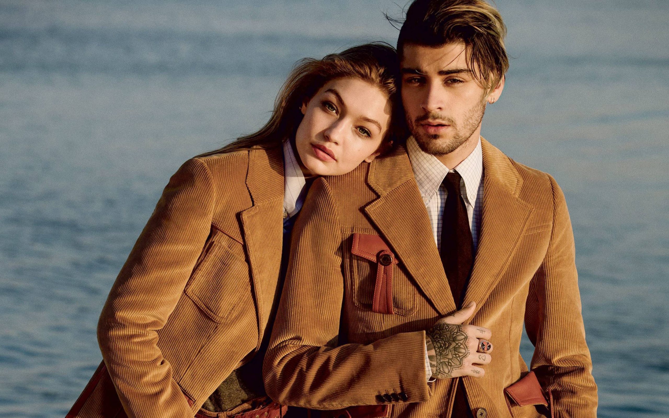  Gigi Hadid et Zayn Malik @DR