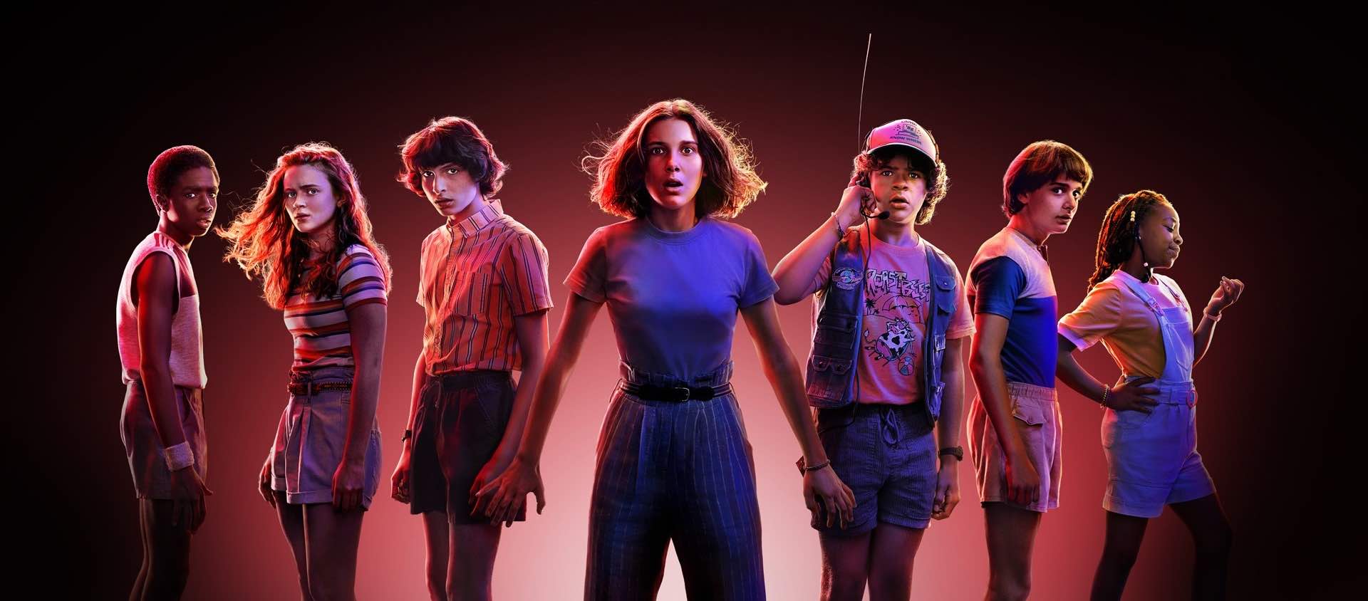  Millie Bobby Brown et le cast de Stranger Things @Netflix