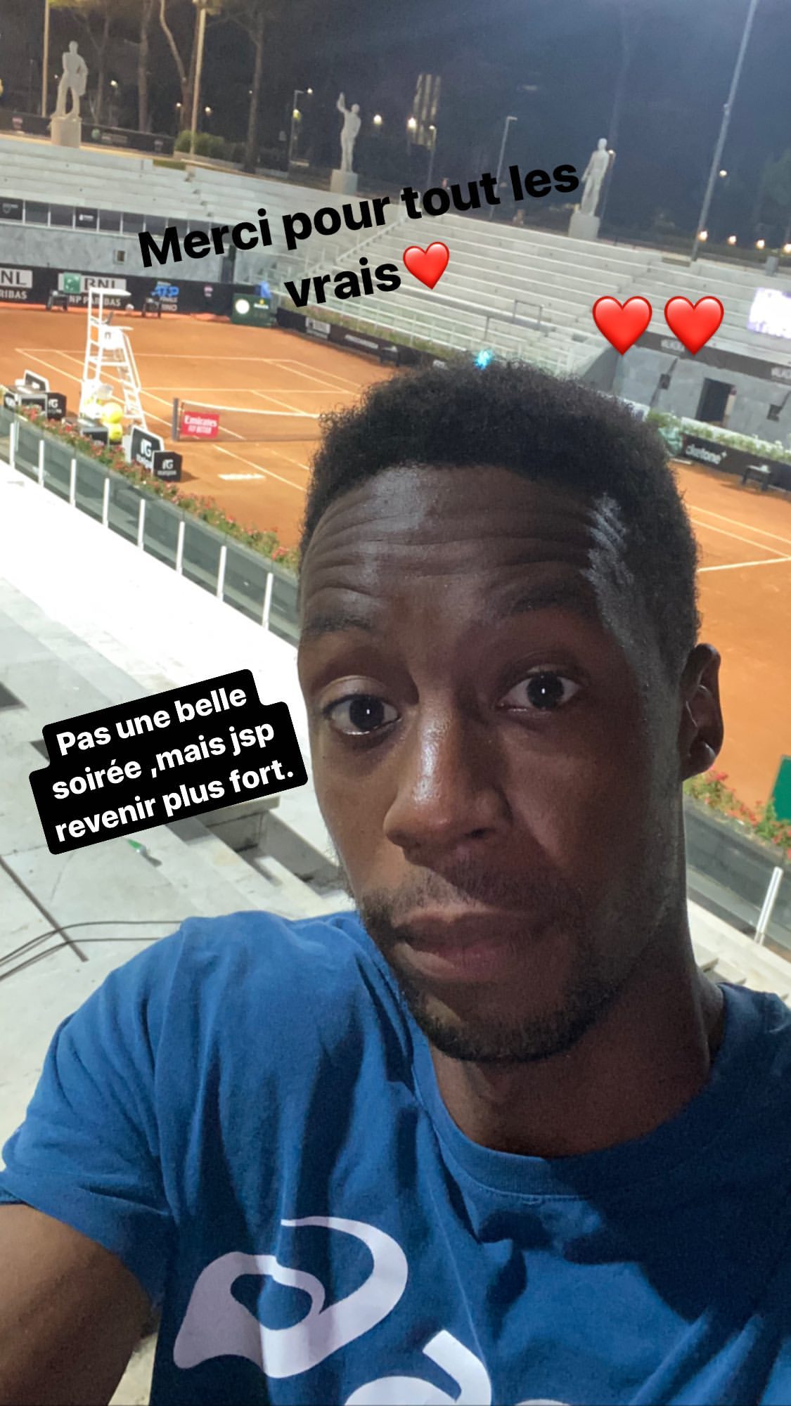 Gaël Monfils : Victime de messages haineux, le tennisman les dévoile sur les réseaux