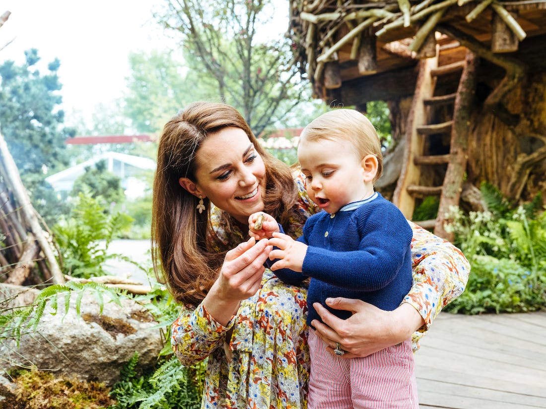 Kate Middleton et le prince Louis font la Une d'un magazine italien et ils sont trop mignons !