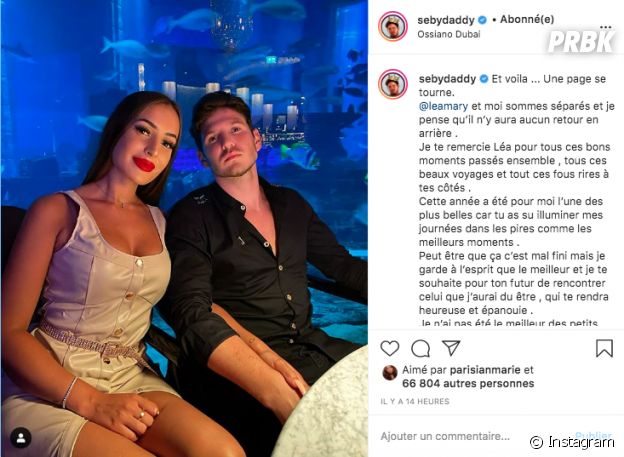 Sebydaddy et Léa Mary (10 Couples Parfaits) : leur rupture est définitive