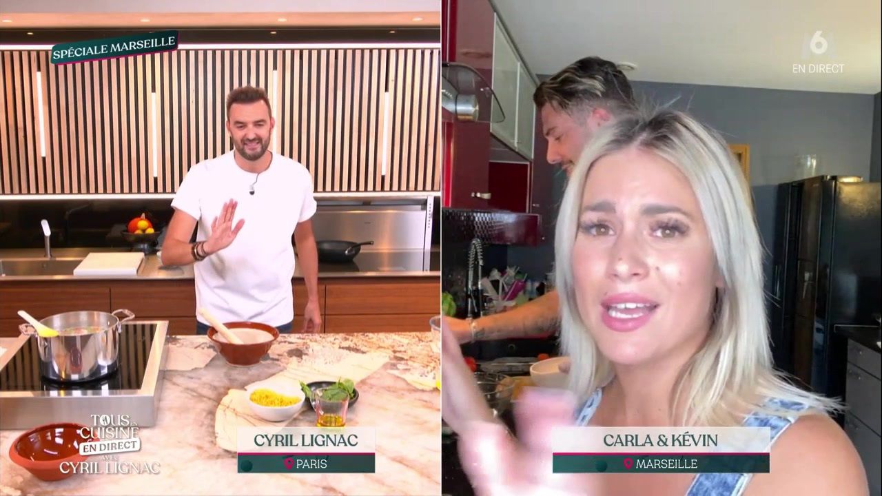 Tous en cuisine : Carla Moreau et Kevin Guedj frôlent la catastrophe !