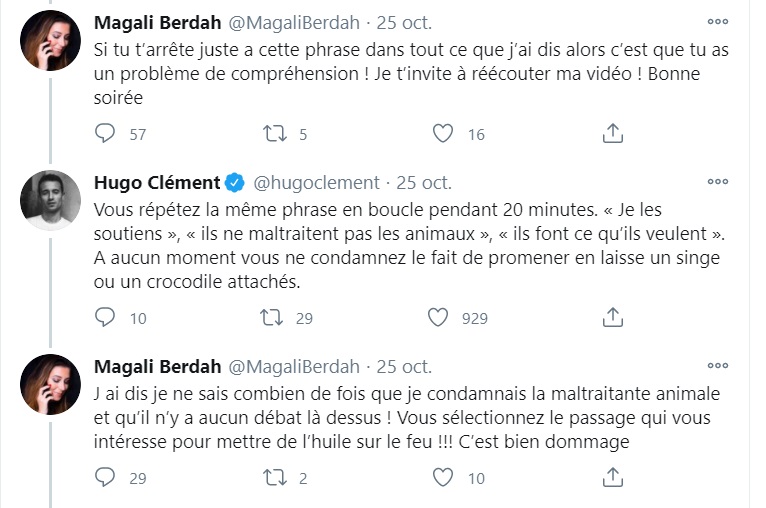 Hugo Clément : Après son coup de gueule contre Manon et Julien Tanti, Magali Berdah lui envoie une mise en demeure !