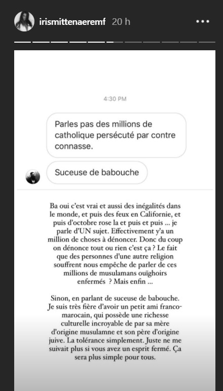 Iris Mittenaere : Son couple victime de terribles attaques sur les réseaux sociaux