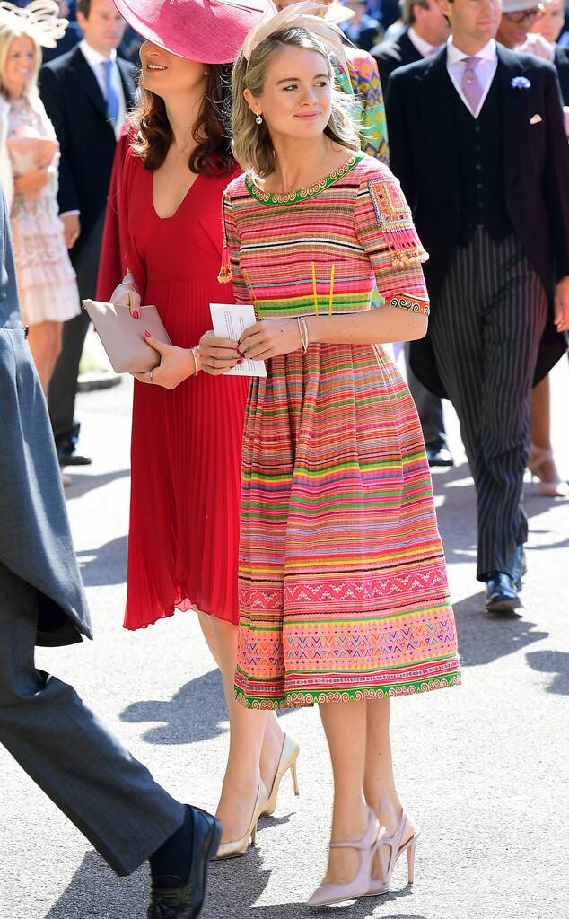  Cressida Bonas au mariage du prince Harry, en 2018