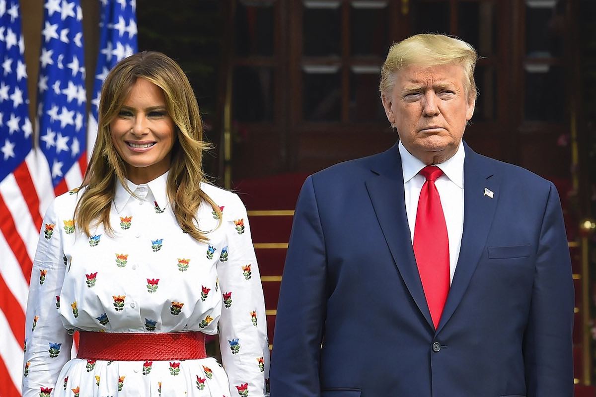  Melania et Donald Trump @SIPA