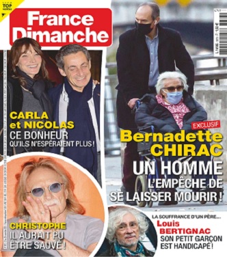  Bernadette Chirac, en novembre 2020 @France Dimanche