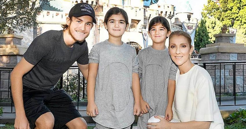  Céline Dion et ses enfants @Instagram