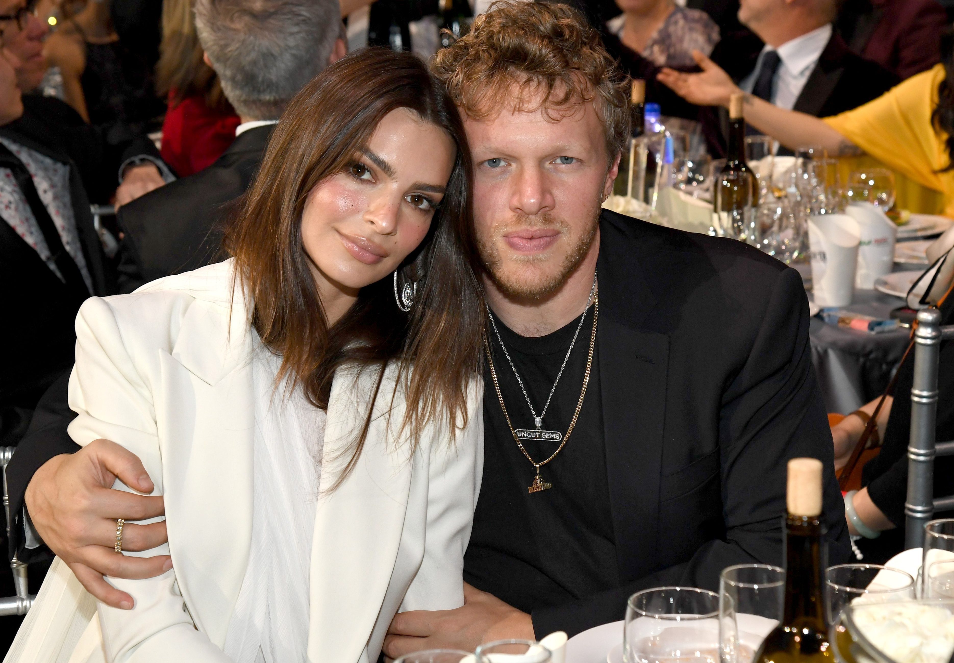  Emily Ratajkowski et Sebastian Bear-McClard © BESTIMAGE