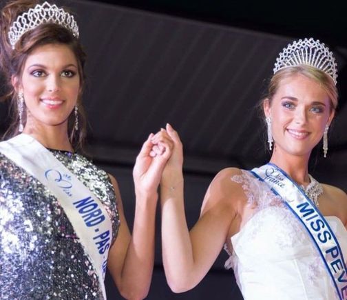 Charlotte Bobb et Iris Mittenaere - Miss France Charlotte Bobb et Iris Mittenaere - Miss France