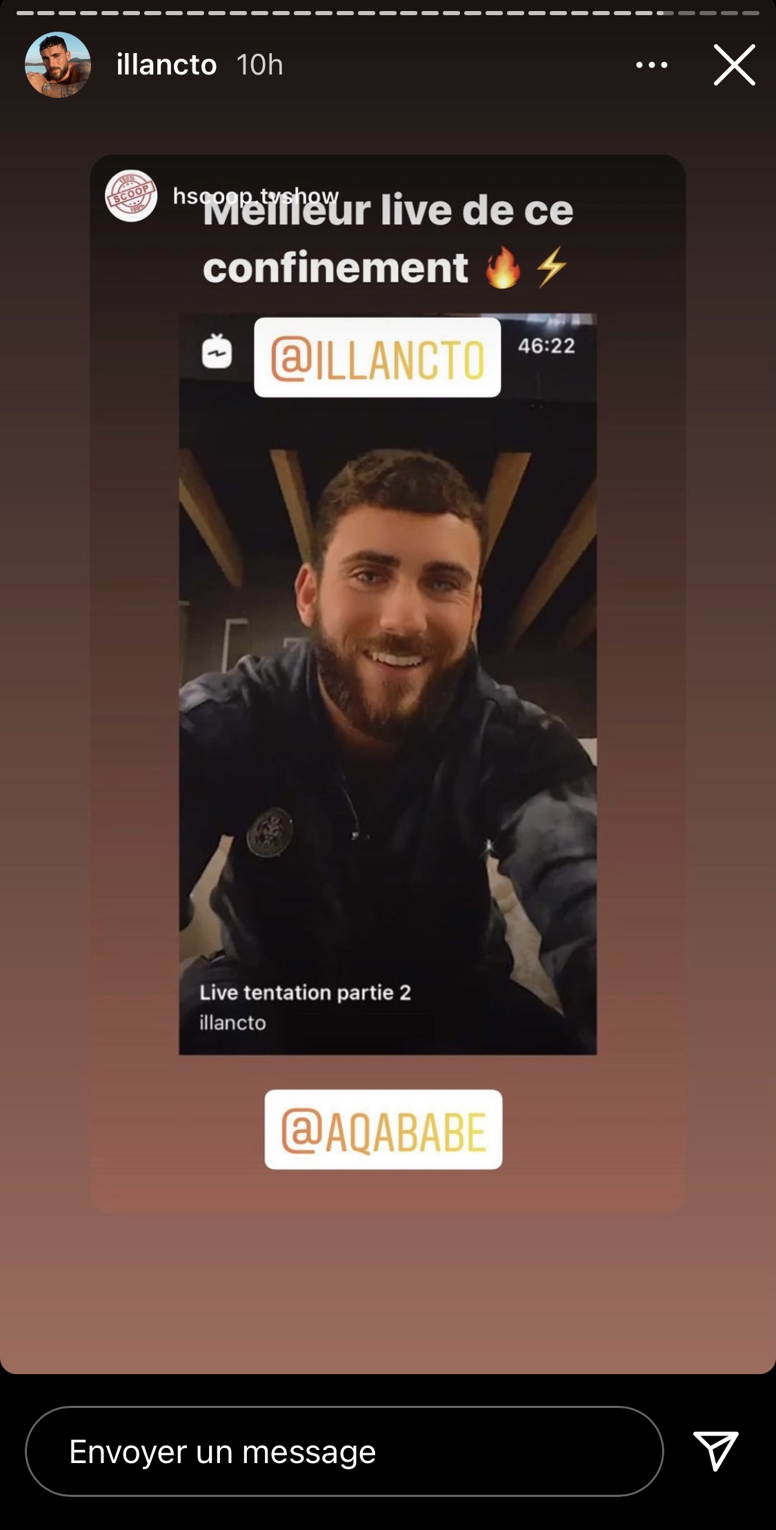 Illan et Giuseppa : Une internaute propose un plan à 3 au couple durant un live Instagram