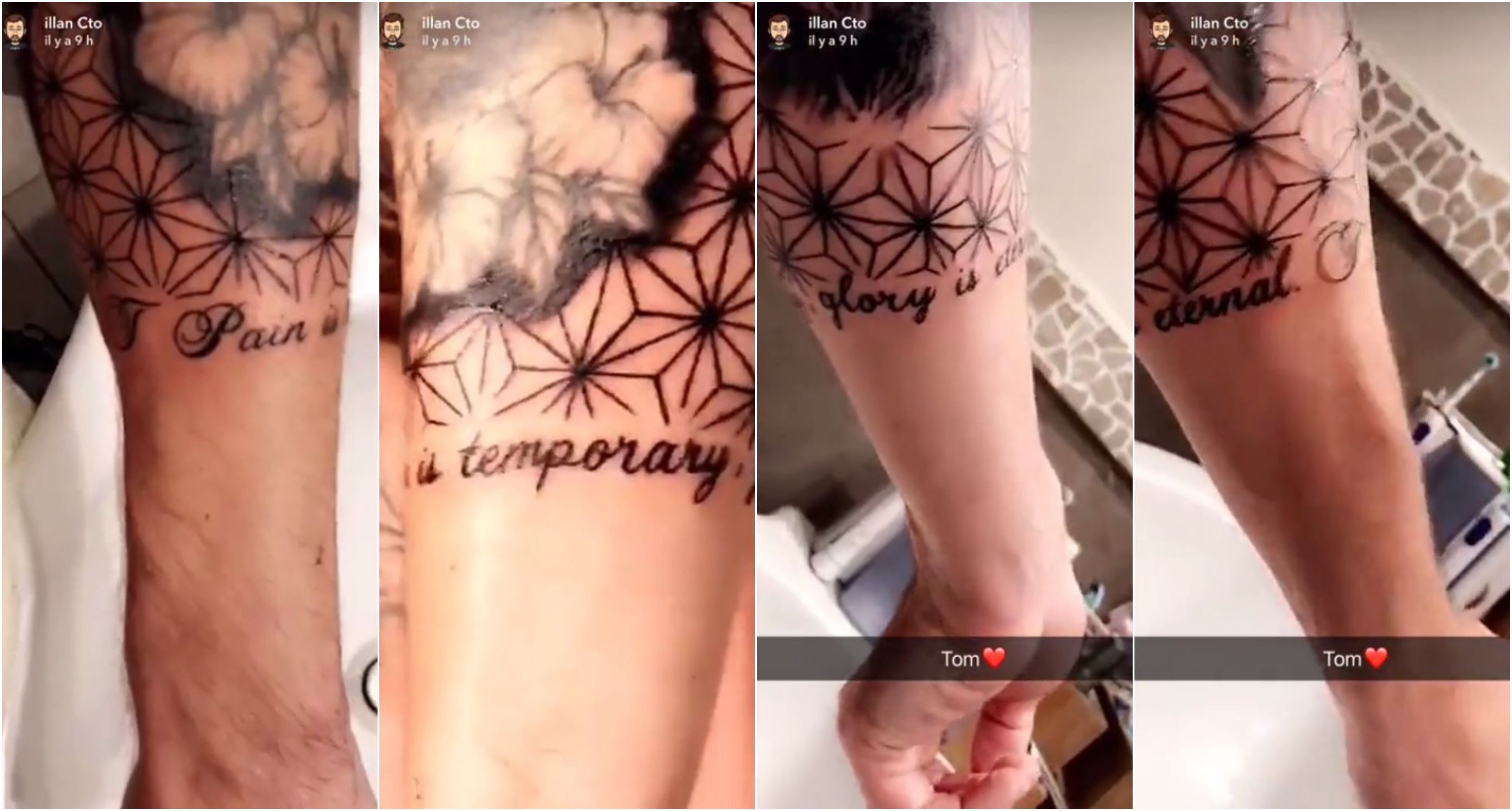 Illan (LMvsMonde5) : Il dévoile son émouvant tatouage dédié à son ami décédé Tom Diversy