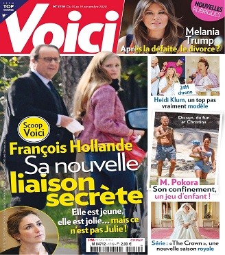  François Hollande et Juliette Gernez @Voici