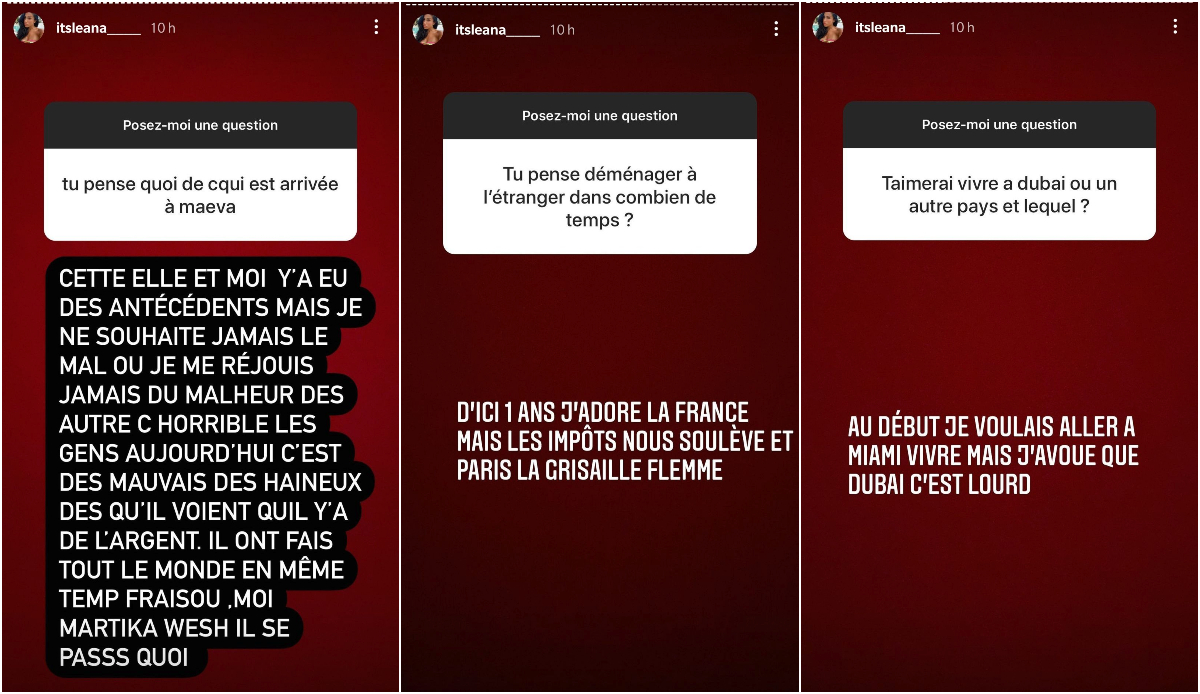 Léana balance sur Mujdat Saglam : "Il m'avait DM avant de supprimer son message"