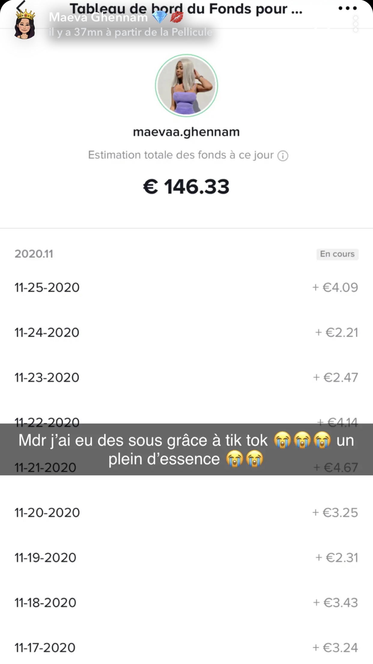 Maeva Ghennam @ Instagram Maeva Ghennam @ Instagram