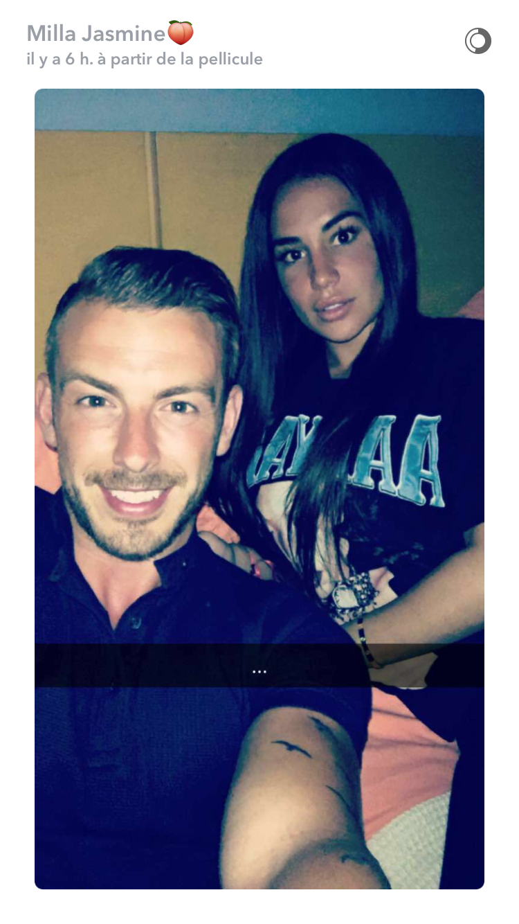 Julien Bert, Milla Jasmine @ Snapchat Julien Bert, Milla Jasmine @ Snapchat