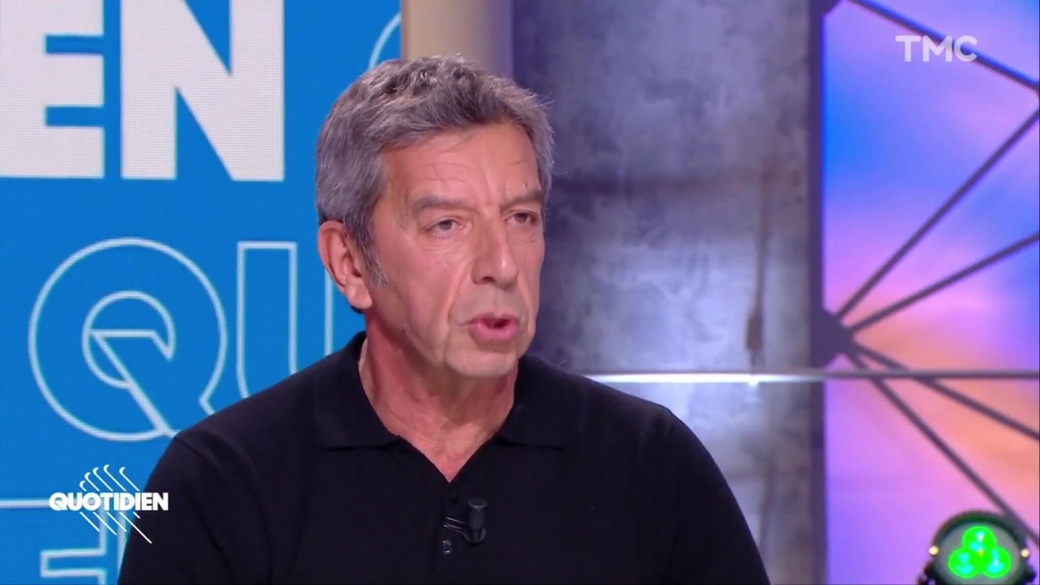  Michel Cymes sur le plateau de Quotidien @capture TMC