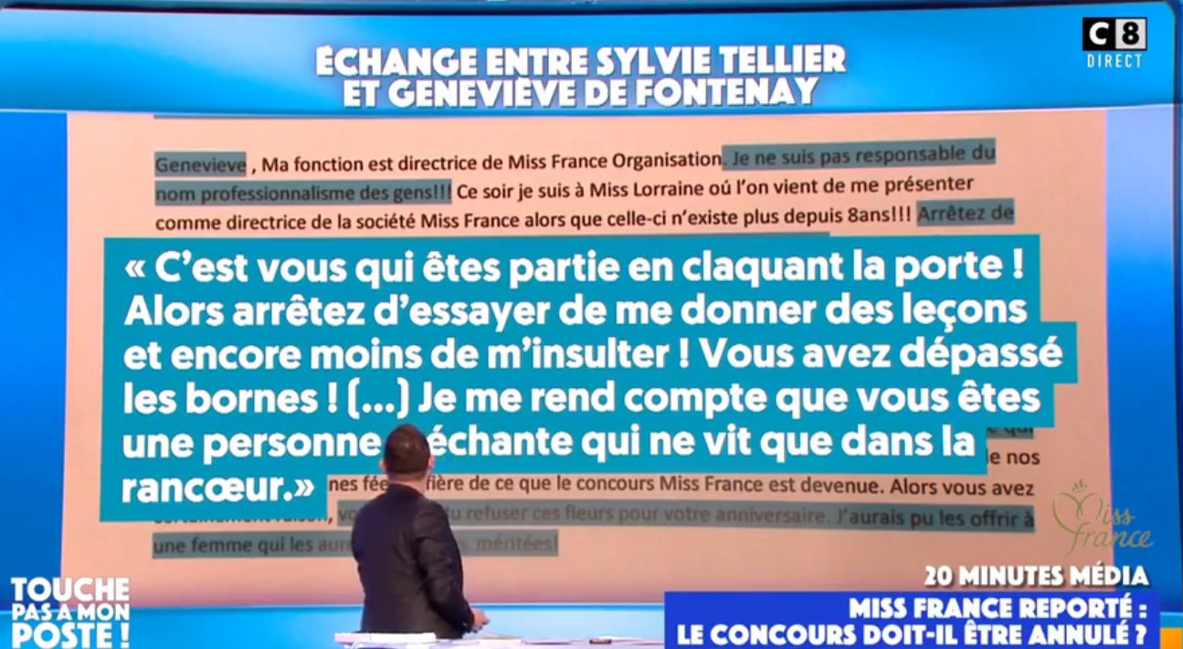 TPMP : Geneviève de Fontenay clashée par Sylvie Tellier ? "Vous êtes une personne méchante qui ne vit que dans la rancoeur"